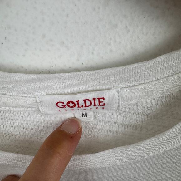 Goldie Lewinter Ruffle Sleeve T-Shirt - Picture 2 of 6